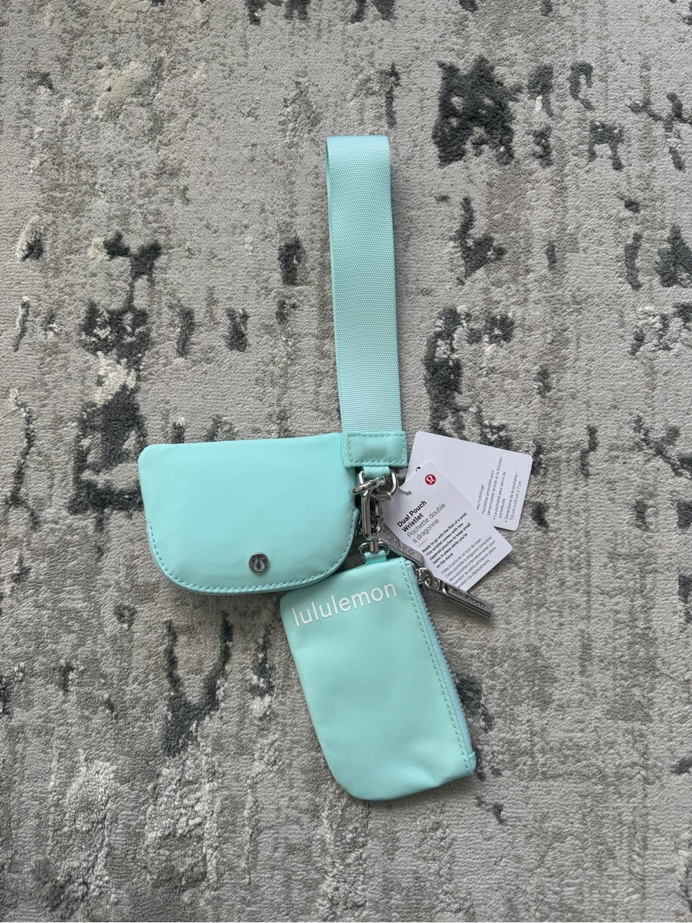 NWT Lululemon Dual Pouch Wristlet